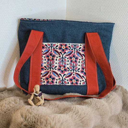 Sac à main housse de livre intégrée personnalisable