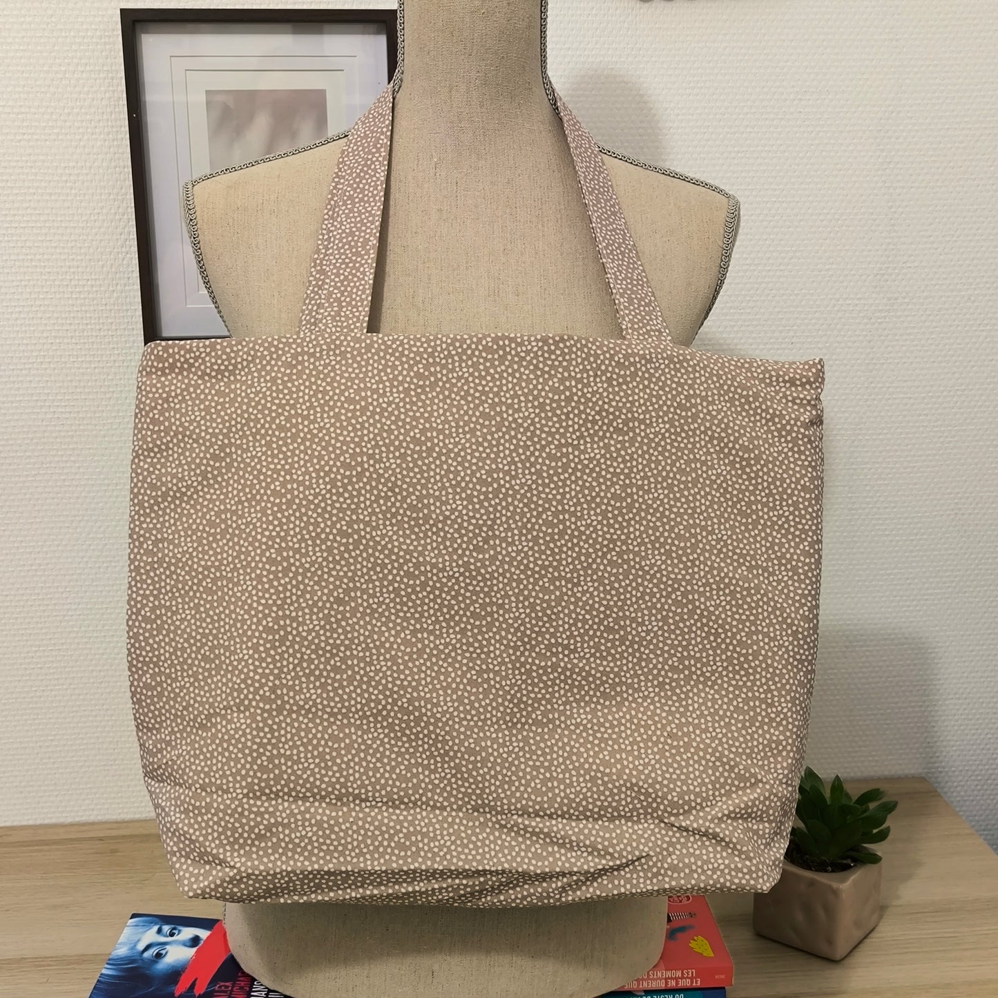 Cabas multifonction avec housse intégrée